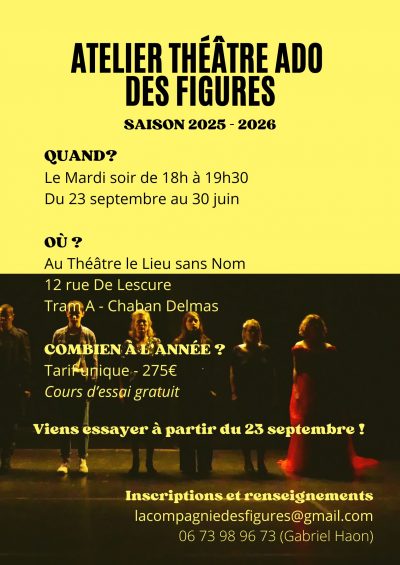 Visuel Atelier ado Visuel Atelier ado